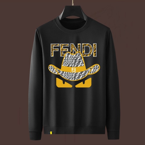 Cheap Fendi Hoodies Long Sleeved For Men #1251070 Replica Wholesale [$48.00 USD] [ITEM#1251070] on Replica Fendi Hoodies