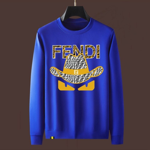 Cheap Fendi Hoodies Long Sleeved For Men #1251071 Replica Wholesale [$48.00 USD] [ITEM#1251071] on Replica Fendi Hoodies