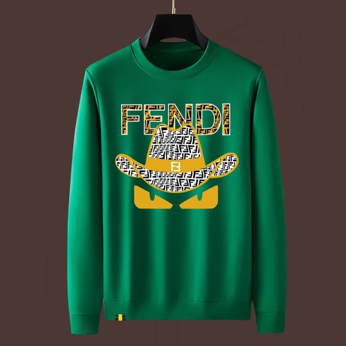 Cheap Fendi Hoodies Long Sleeved For Men #1251072 Replica Wholesale [$48.00 USD] [ITEM#1251072] on Replica Fendi Hoodies