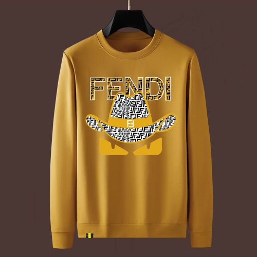 Cheap Fendi Hoodies Long Sleeved For Men #1251074 Replica Wholesale [$48.00 USD] [ITEM#1251074] on Replica Fendi Hoodies