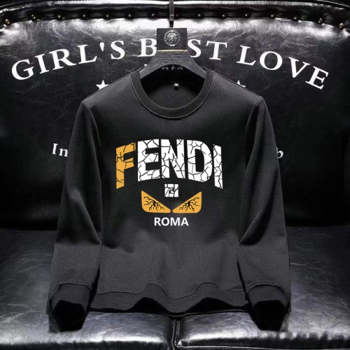 Cheap Fendi Hoodies Long Sleeved For Men #1251090 Replica Wholesale [$45.00 USD] [ITEM#1251090] on Replica Fendi Hoodies