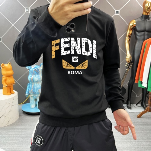 Cheap Fendi Hoodies Long Sleeved For Men #1251090 Replica Wholesale [$45.00 USD] [ITEM#1251090] on Replica Fendi Hoodies