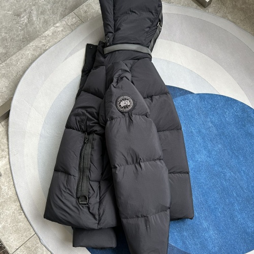 Cheap Canada Goose Down Feather Coat Long Sleeved For Women #1251098 Replica Wholesale [$190.00 USD] [ITEM#1251098] on Replica Canada Goose Down Feather Coat