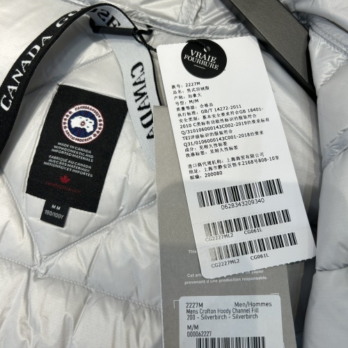 Cheap Canada Goose Down Feather Coat Long Sleeved For Unisex #1251103 Replica Wholesale [$205.00 USD] [ITEM#1251103] on Replica Canada Goose Down Feather Coat