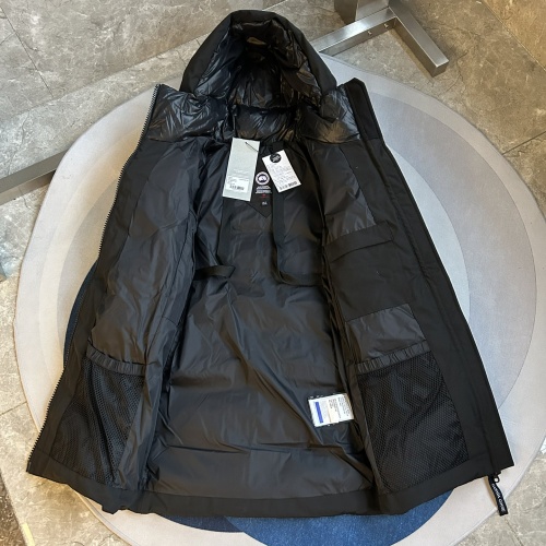 Cheap Canada Goose Down Feather Coat Long Sleeved For Women #1251122 Replica Wholesale [$180.00 USD] [ITEM#1251122] on Replica Canada Goose Down Feather Coat