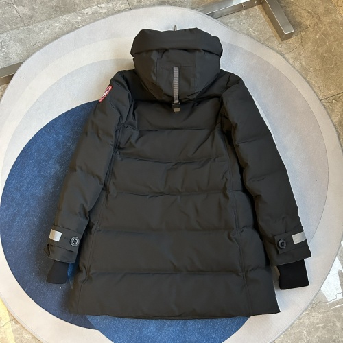 Cheap Canada Goose Down Feather Coat Long Sleeved For Women #1251122 Replica Wholesale [$180.00 USD] [ITEM#1251122] on Replica Canada Goose Down Feather Coat