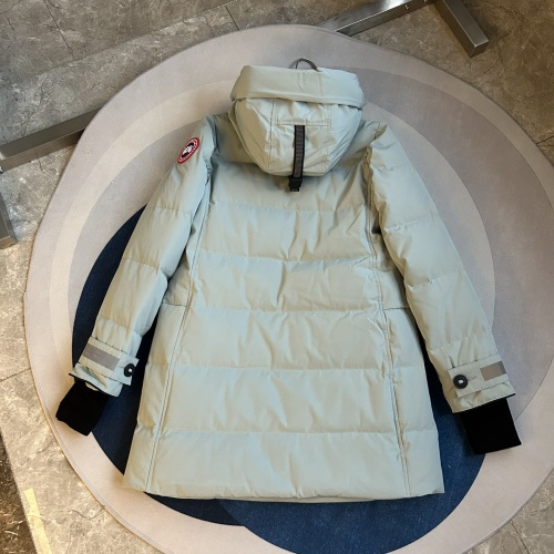 Cheap Canada Goose Down Feather Coat Long Sleeved For Women #1251126 Replica Wholesale [$180.00 USD] [ITEM#1251126] on Replica Canada Goose Down Feather Coat