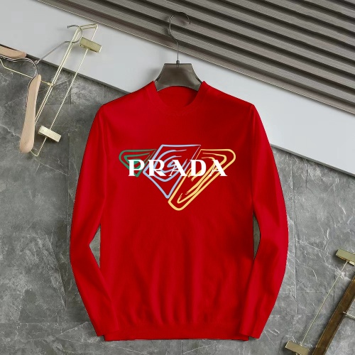 Cheap Prada Sweater Long Sleeved For Men #1251127 Replica Wholesale [$48.00 USD] [ITEM#1251127] on Replica Prada Sweater