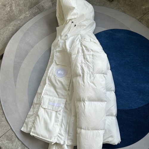 Cheap Canada Goose Down Feather Coat Long Sleeved For Men #1251140 Replica Wholesale [$185.00 USD] [ITEM#1251140] on Replica Canada Goose Down Feather Coat