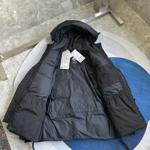 Cheap Canada Goose Down Feather Coat Long Sleeved For Men #1251144 Replica Wholesale [$185.00 USD] [ITEM#1251144] on Replica Canada Goose Down Feather Coat