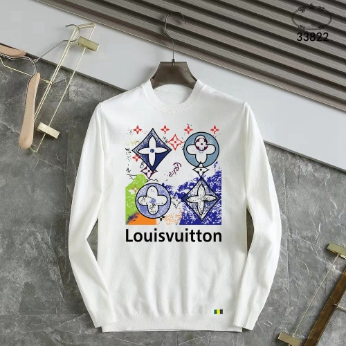 Cheap Louis Vuitton LV Sweaters Long Sleeved For Men #1251169 Replica Wholesale [$48.00 USD] [ITEM#1251169] on Replica Louis Vuitton LV Sweaters