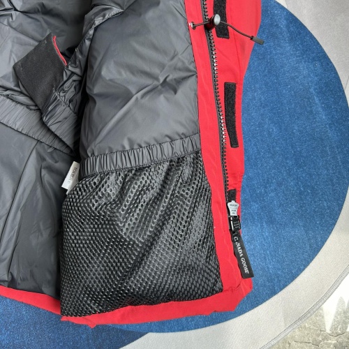 Cheap Canada Goose Down Feather Coat Long Sleeved For Men #1251175 Replica Wholesale [$205.00 USD] [ITEM#1251175] on Replica Canada Goose Down Feather Coat