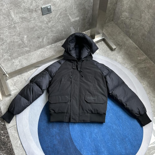 Cheap Canada Goose Down Feather Coat Long Sleeved For Men #1251187 Replica Wholesale [$180.00 USD] [ITEM#1251187] on Replica Canada Goose Down Feather Coat