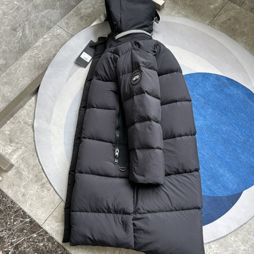 Cheap Canada Goose Down Feather Coat Long Sleeved For Women #1251198 Replica Wholesale [$220.00 USD] [ITEM#1251198] on Replica Canada Goose Down Feather Coat