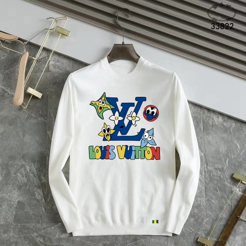 Cheap Louis Vuitton LV Sweaters Long Sleeved For Men #1251199 Replica Wholesale [$48.00 USD] [ITEM#1251199] on Replica Louis Vuitton LV Sweaters