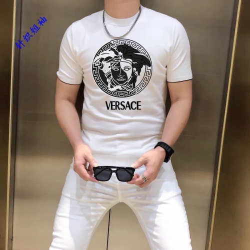 Cheap Versace T-Shirts Short Sleeved For Men #1251208 Replica Wholesale [$45.00 USD] [ITEM#1251208] on Replica Versace T-Shirts