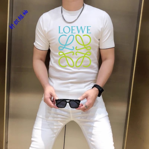 Cheap LOEWE T-Shirts Short Sleeved For Men #1251216 Replica Wholesale [$45.00 USD] [ITEM#1251216] on Replica LOEWE T-Shirts