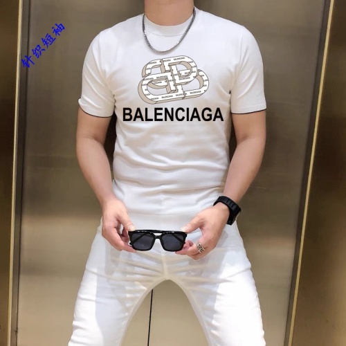 Cheap Balenciaga T-Shirts Short Sleeved For Men #1251222 Replica Wholesale [$45.00 USD] [ITEM#1251222] on Replica Balenciaga T-Shirts