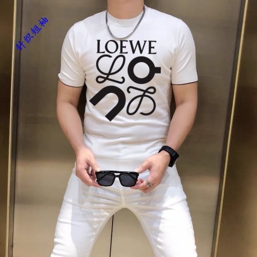 Cheap LOEWE T-Shirts Short Sleeved For Men #1251227 Replica Wholesale [$45.00 USD] [ITEM#1251227] on Replica LOEWE T-Shirts