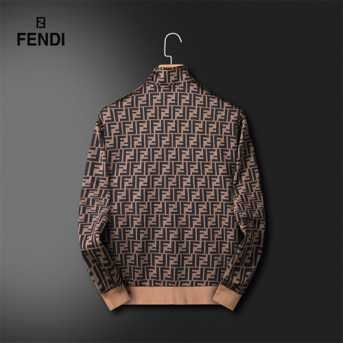 Cheap Fendi Tracksuits Long Sleeved For Men #1251244 Replica Wholesale [$85.00 USD] [ITEM#1251244] on Replica Fendi Tracksuits