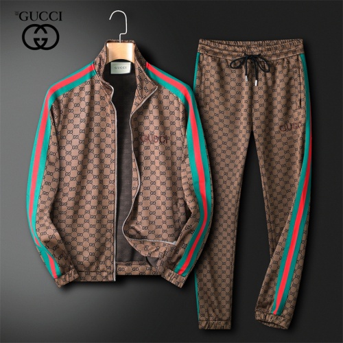 Cheap Gucci Tracksuits Long Sleeved For Men #1251247 Replica Wholesale [$85.00 USD] [ITEM#1251247] on Replica 