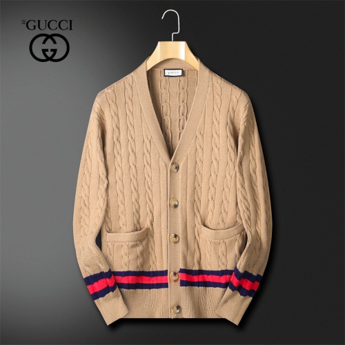 Cheap Gucci Sweaters Long Sleeved For Men #1251250 Replica Wholesale [$60.00 USD] [ITEM#1251250] on Replica Gucci Sweaters