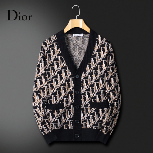 Cheap Christian Dior Sweaters Long Sleeved For Men #1251255 Replica Wholesale [$60.00 USD] [ITEM#1251255] on Replica Christian Dior Sweaters