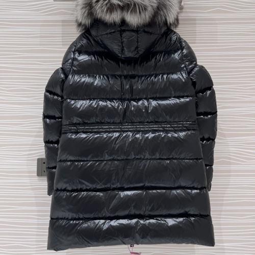 Cheap Moncler Down Feather Coat Long Sleeved For Women #1251258 Replica Wholesale [$284.30 USD] [ITEM#1251258] on Replica Moncler Down Feather Coat