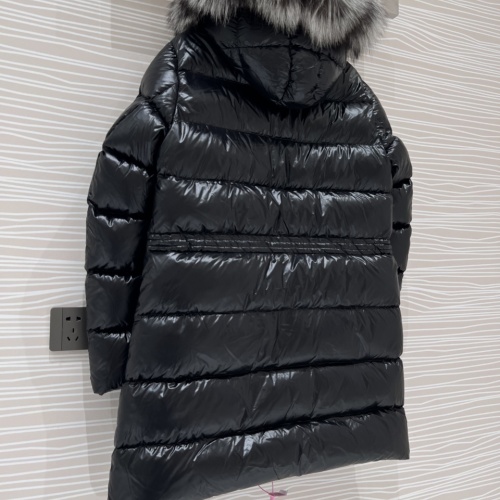 Cheap Moncler Down Feather Coat Long Sleeved For Women #1251258 Replica Wholesale [$284.30 USD] [ITEM#1251258] on Replica Moncler Down Feather Coat