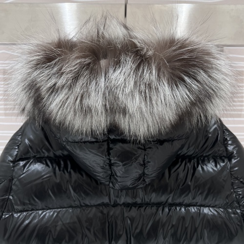 Cheap Moncler Down Feather Coat Long Sleeved For Women #1251258 Replica Wholesale [$284.30 USD] [ITEM#1251258] on Replica Moncler Down Feather Coat