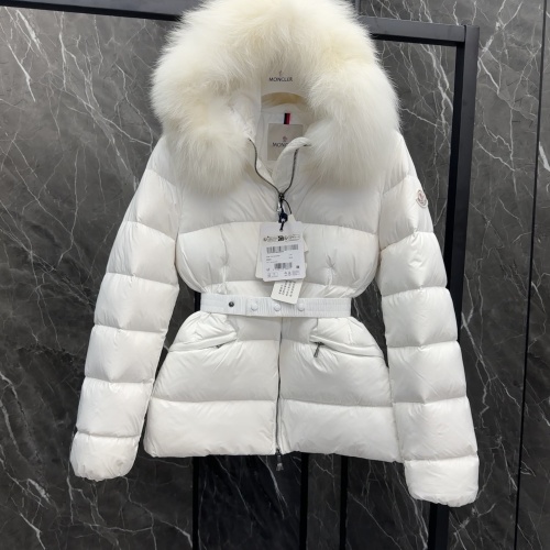 Cheap Moncler Down Feather Coat Long Sleeved For Women #1251263 Replica Wholesale [$34.00 USD] [ITEM#1251263] on Replica Moncler Down Feather Coat