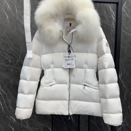 Cheap Moncler Down Feather Coat Long Sleeved For Women #1251263 Replica Wholesale [$34.00 USD] [ITEM#1251263] on Replica Moncler Down Feather Coat