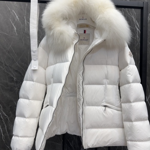 Cheap Moncler Down Feather Coat Long Sleeved For Women #1251263 Replica Wholesale [$34.00 USD] [ITEM#1251263] on Replica Moncler Down Feather Coat