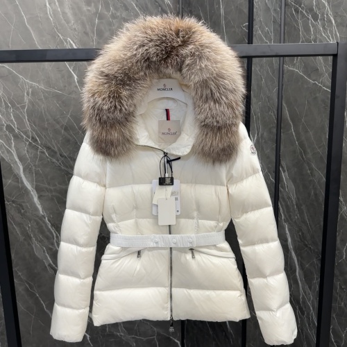 Cheap Moncler Down Feather Coat Long Sleeved For Women #1251264 Replica Wholesale [$230.00 USD] [ITEM#1251264] on Replica Moncler Down Feather Coat