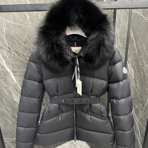 Moncler Down Feather Coat Long Sleeved For Women #1251266