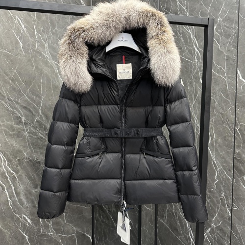 Cheap Moncler Down Feather Coat Long Sleeved For Women #1251267 Replica Wholesale [$230.00 USD] [ITEM#1251267] on Replica Moncler Down Feather Coat