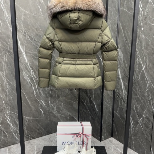 Cheap Moncler Down Feather Coat Long Sleeved For Women #1251268 Replica Wholesale [$230.00 USD] [ITEM#1251268] on Replica Moncler Down Feather Coat