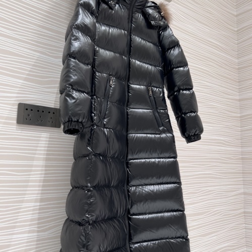 Cheap Moncler Down Feather Coat Long Sleeved For Women #1251269 Replica Wholesale [$317.36 USD] [ITEM#1251269] on Replica Moncler Down Feather Coat