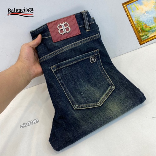 Cheap Balenciaga Jeans For Men #1251286 Replica Wholesale [$48.00 USD] [ITEM#1251286] on Replica Balenciaga Jeans