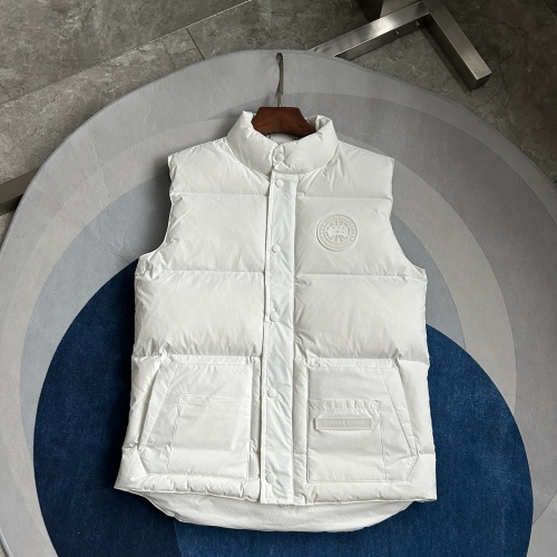 Cheap Canada Goose Down Vest Sleeveless For Unisex #1251287 Replica Wholesale [$112.00 USD] [ITEM#1251287] on Replica Canada Goose Down Vest