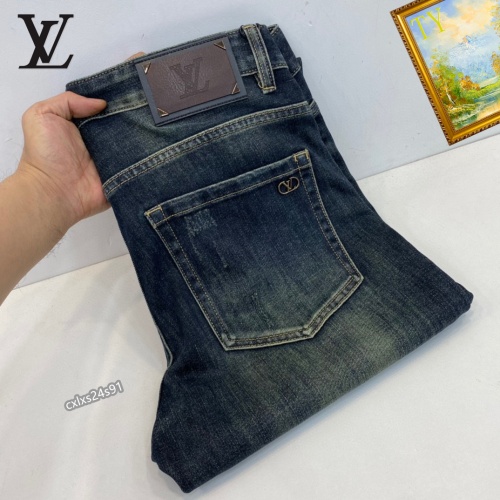 Cheap Louis Vuitton LV Jeans For Men #1251299 Replica Wholesale [$48.00 USD] [ITEM#1251299] on Replica Louis Vuitton LV Jeans