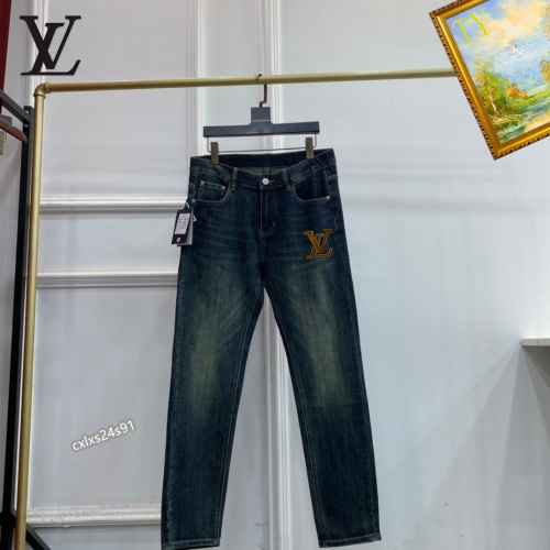 Cheap Louis Vuitton LV Jeans For Men #1251299 Replica Wholesale [$48.00 USD] [ITEM#1251299] on Replica Louis Vuitton LV Jeans