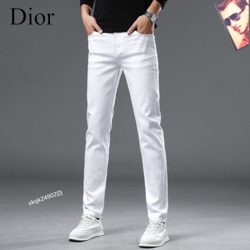 Cheap Christian Dior Jeans For Men #1251320 Replica Wholesale [$42.00 USD] [ITEM#1251320] on Replica Christian Dior Jeans