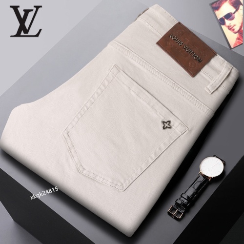 Cheap Louis Vuitton LV Jeans For Men #1251321 Replica Wholesale [$42.00 USD] [ITEM#1251321] on Replica Louis Vuitton LV Jeans