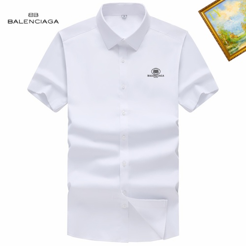 Cheap Balenciaga Shirts Short Sleeved For Unisex #1251347 Replica Wholesale [$38.00 USD] [ITEM#1251347] on Replica Balenciaga Shirts