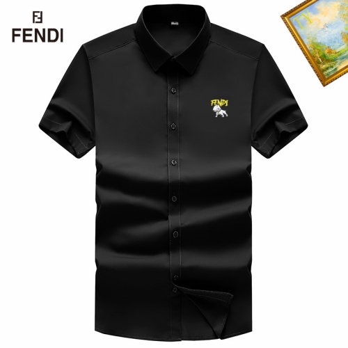 Cheap Fendi Shirts Short Sleeved For Unisex #1251374 Replica Wholesale [$38.00 USD] [ITEM#1251374] on Replica Fendi Shirts