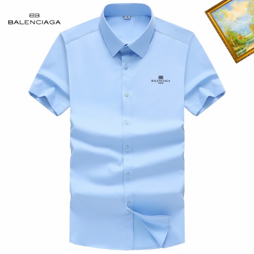 Cheap Balenciaga Shirts Short Sleeved For Unisex #1251379 Replica Wholesale [$38.00 USD] [ITEM#1251379] on Replica Balenciaga Shirts