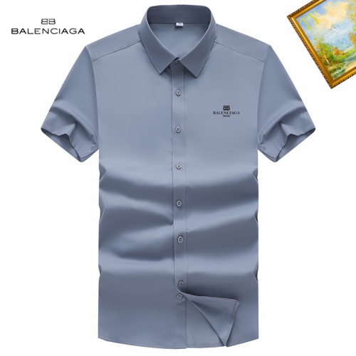 Cheap Balenciaga Shirts Short Sleeved For Unisex #1251381 Replica Wholesale [$38.00 USD] [ITEM#1251381] on Replica Balenciaga Shirts