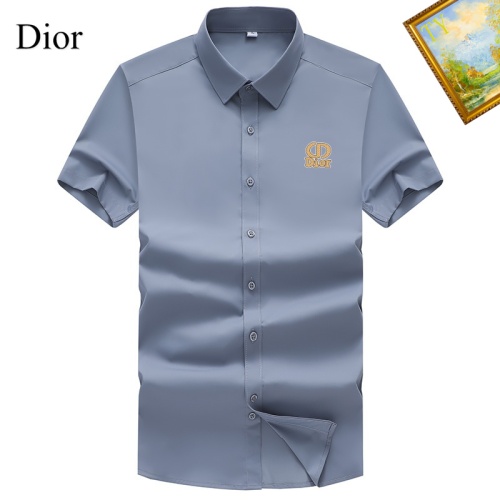 Cheap Christian Dior Shirts Short Sleeved For Unisex #1251395 Replica Wholesale [$38.00 USD] [ITEM#1251395] on Replica Christian Dior Shirts