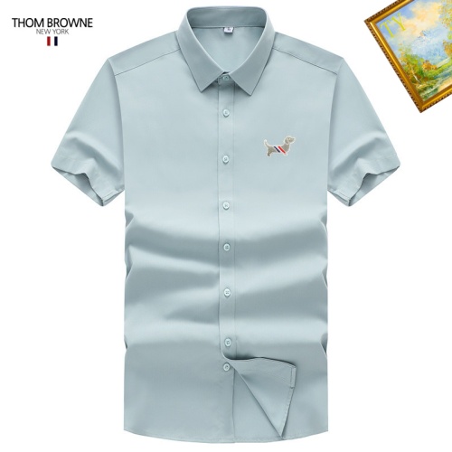 Cheap Thom Browne TB Shirts Short Sleeved For Unisex #1251398 Replica Wholesale [$38.00 USD] [ITEM#1251398] on Replica Thom Browne TB Shirts